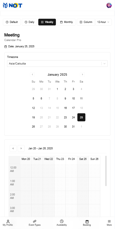 Step 09 - Calendar Integration